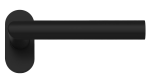 Lennox Matt Black Mitred Lever