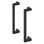 Matt Black 320mm Cranked Pull Handle